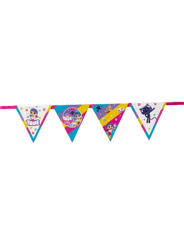 True and The Rainbow Kingdom Tableware Party Bunting