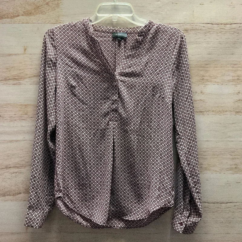 Top Long Sleeve By Clothes Mentor In Purple, Size: Xs