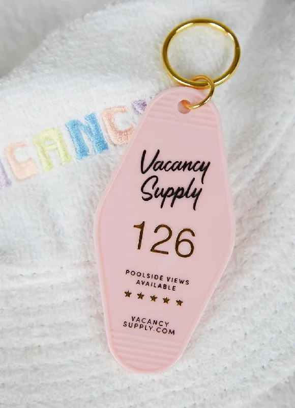 Room 126 Keyring - Pink