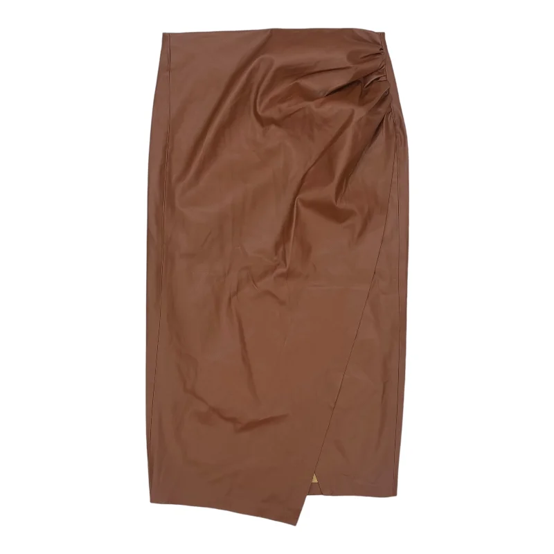 Skirt Designer By Jason Wu In Brown, Size:L