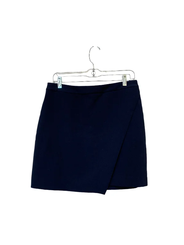 Skirt Mini & Short By Banana Republic In Navy, Size: 10