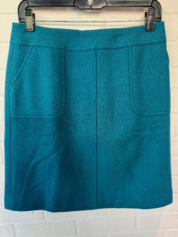 Skirt Mini & Short By Talbots In Blue, Size: 4