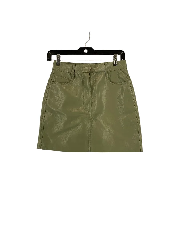 Skirt Mini & Short By Wilfred In Green, Size: 4