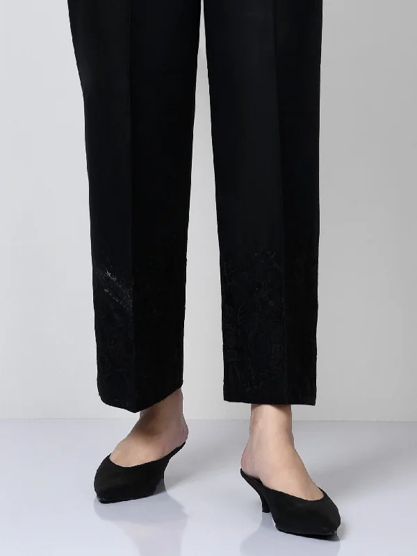 Embroidered Winter Cotton Pants