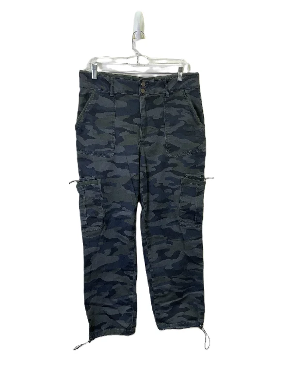 Pants Cargo & Utility By Democracy In Camouflage Print, Size: 12