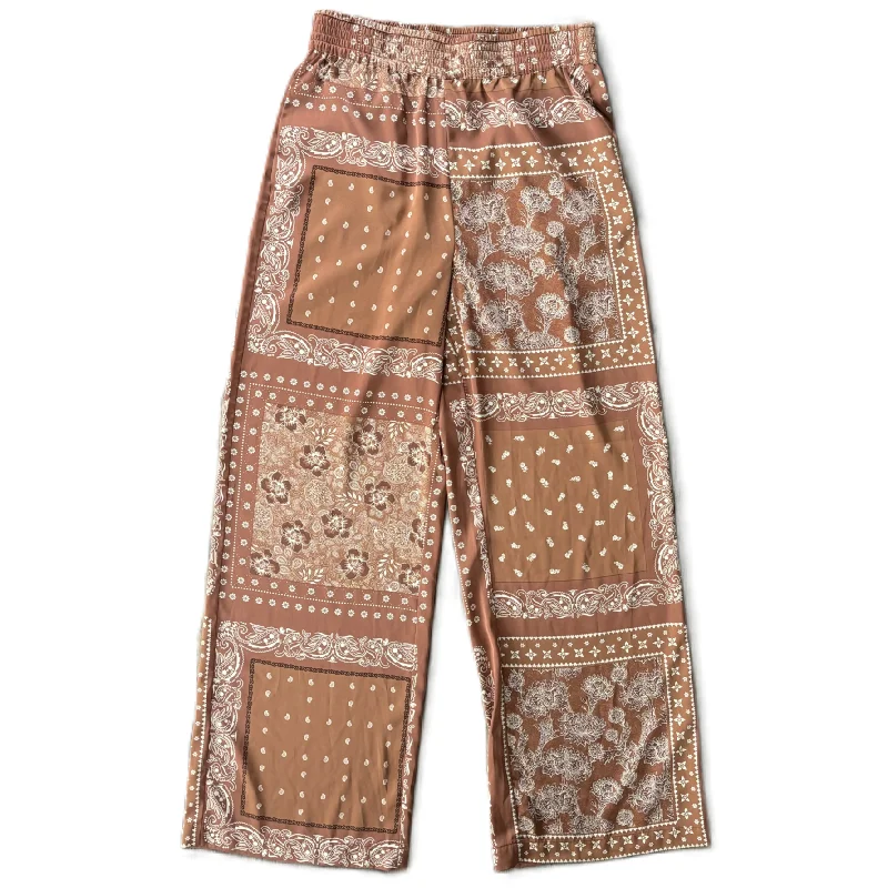 Pants Wide Leg By Joie In Paisley Print, Size: S