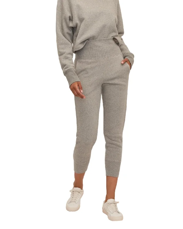 So High Waisted Sweatpants In Heather Grey