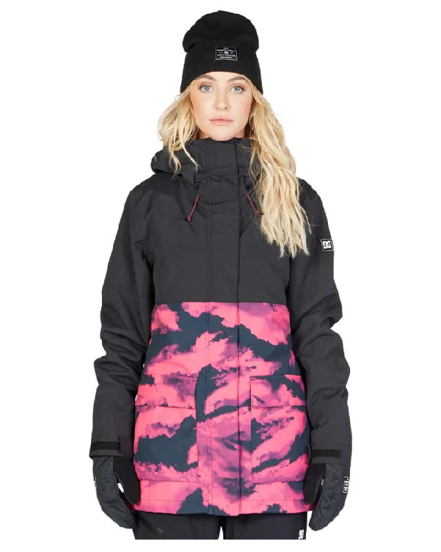 DC Cruiser Womens Snow Jacket - Crazy Pink Clouds - 2023