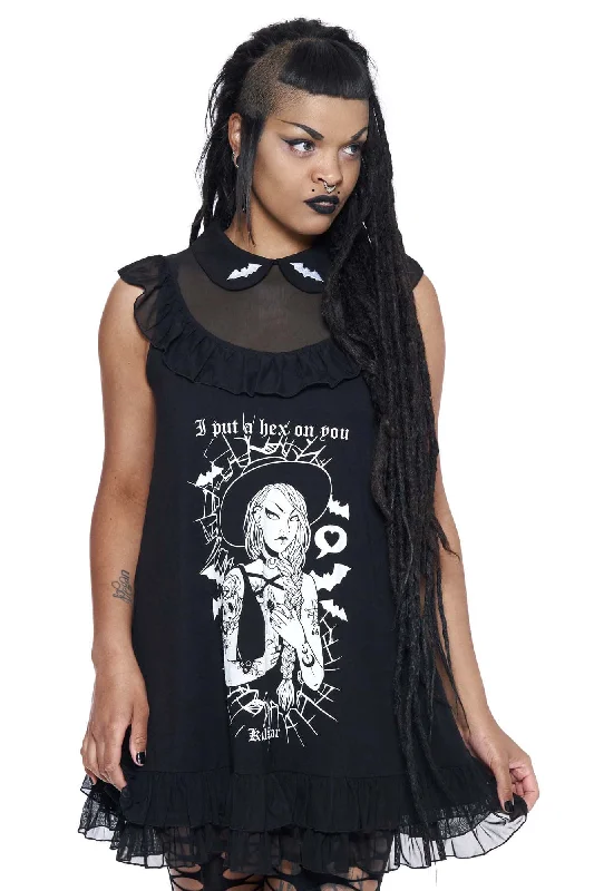 Hex Babydoll Dress - Resurrect