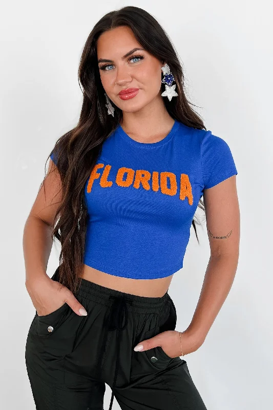 Rep My Team Textured Graphic Tee (Florida)