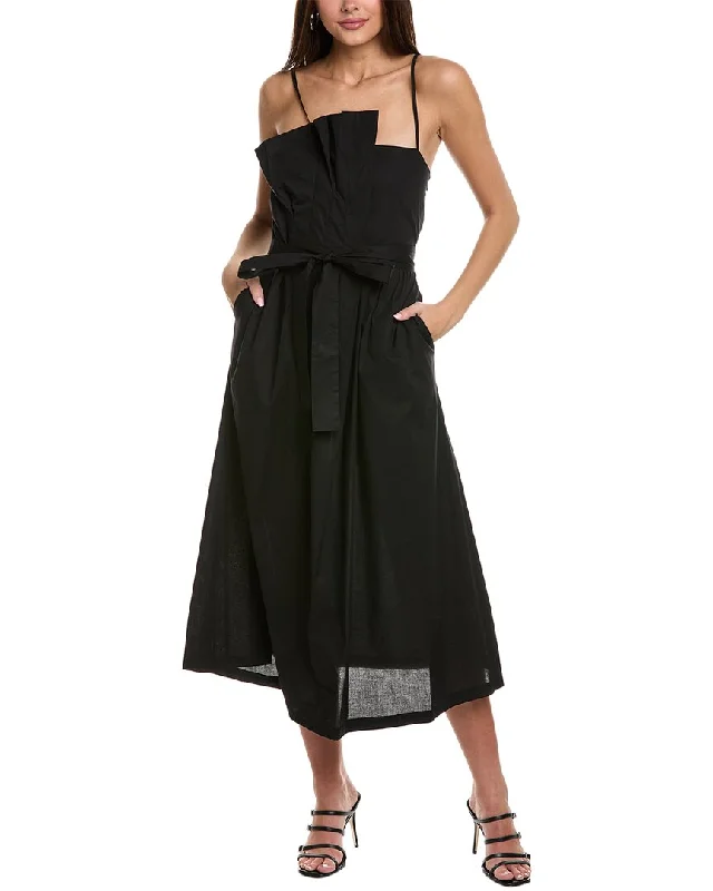 Alpha Studio Asymmetrical Maxi Dress