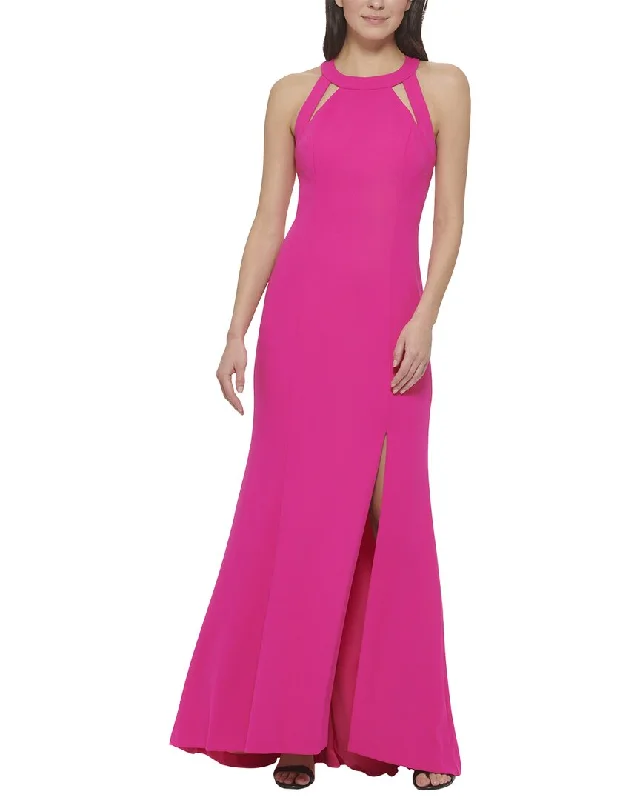 Vince Camuto Scuba Crepe Maxi Dress